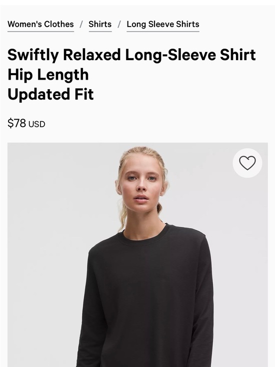 lululemon athletica Tops - lululemon athletica Black Long-Sleeve Crewneck Top